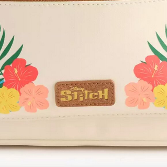 Disney Floral Stitch Mini Backpack and Keyring Charm - Picture 5 of 7